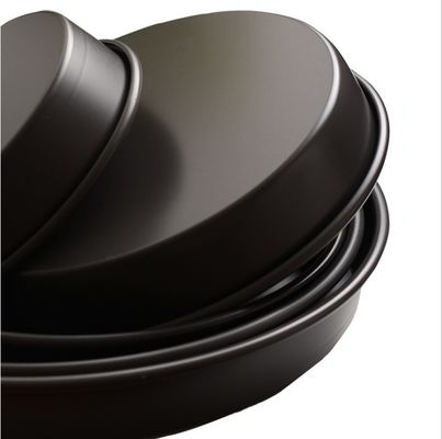 Non Stick Aluminium Pizza Pan Tray Baking Cooker Ringan