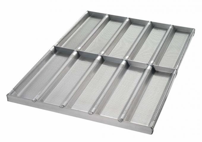 RK Bakeware China Foodservice NSF 49015 Glaze Aluminium Sub Sandwich Roll Pan Baking Tray 1