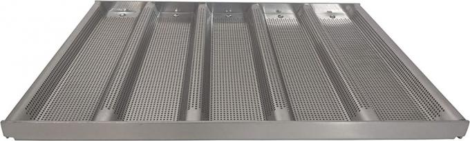 RK Bakeware China Foodservice NSF 49015 Glaze Aluminium Sub Sandwich Roll Pan Baking Tray 3