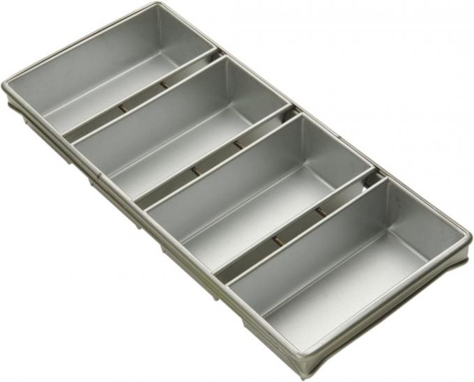 RK Bakeware China Foodservice NSF 49015 Glaze Aluminium Sub Sandwich Roll Pan Baking Tray 5