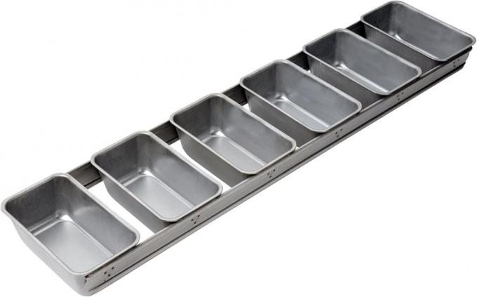 RK Bakeware China Foodservice NSF 49015 Glaze Aluminium Sub Sandwich Roll Pan Baking Tray 7