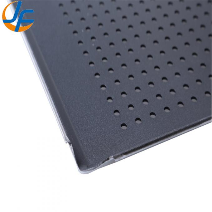 RK Bakeware China Foodservice NSF 977943 Aluminium Roast Pan Dilapisi Keras dan Aluminium Rectangle Pizza Pan 2