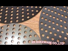 Perforated Aluminum Pizza Disk Pan RK Bakeware China-Pizza Hut Hard Anodized